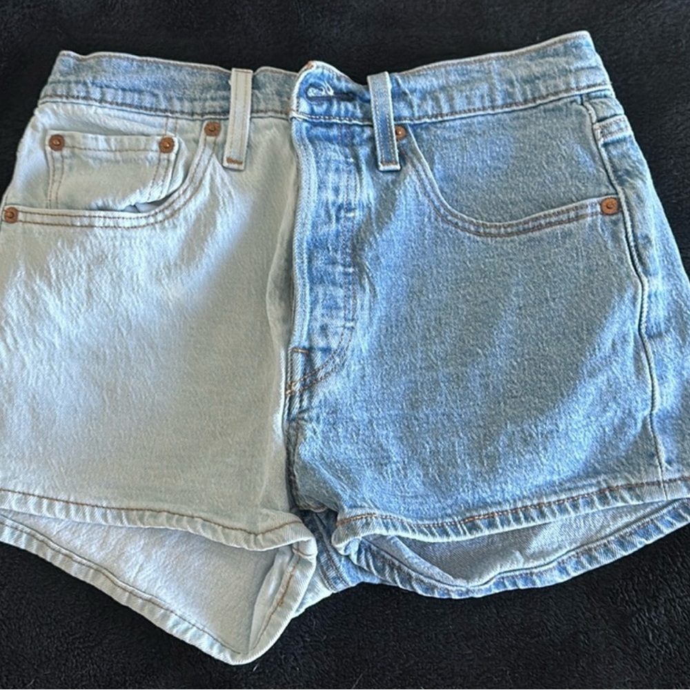 501 Two-Tone Denim Women's Shorts